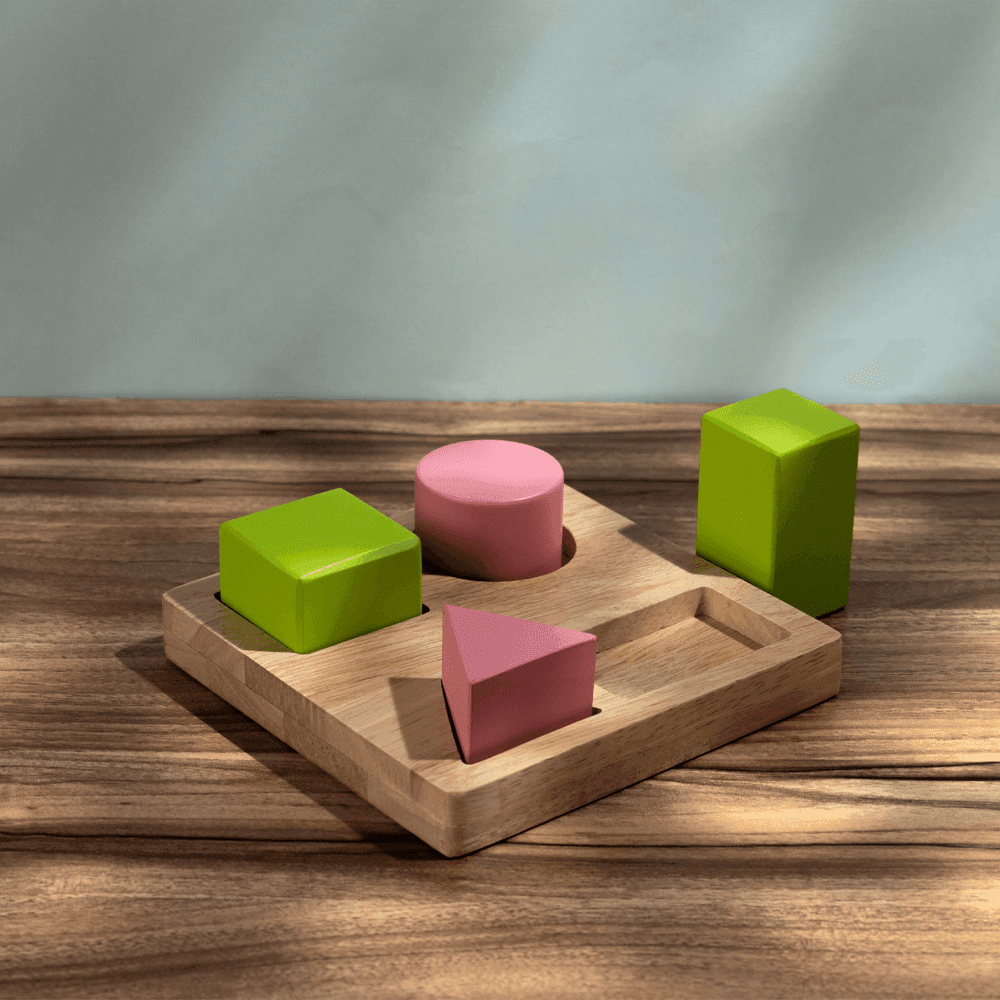 Wooden Puzzle Blocks