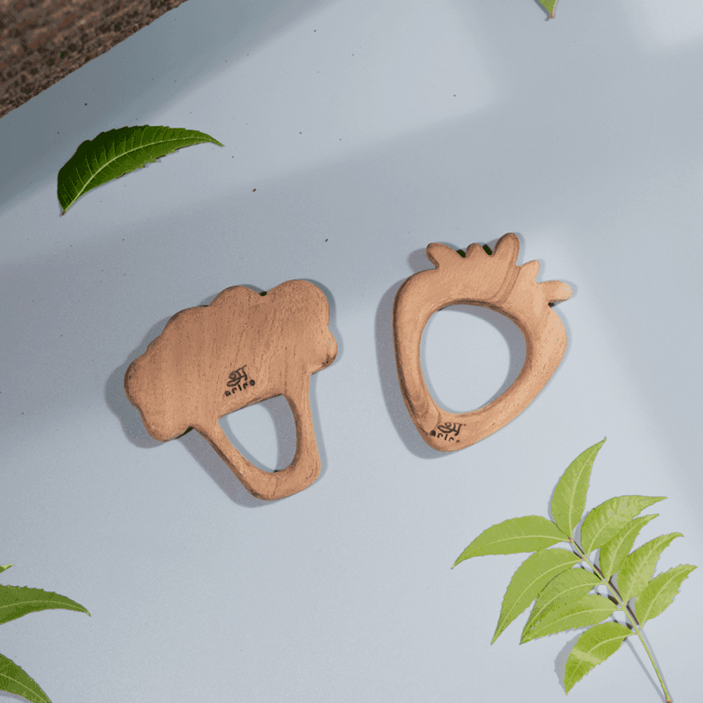 Teethers - Strawberry and Broccoli