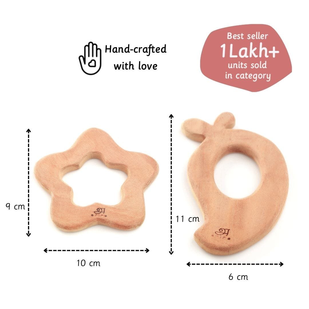 Teethers - Mango and Star