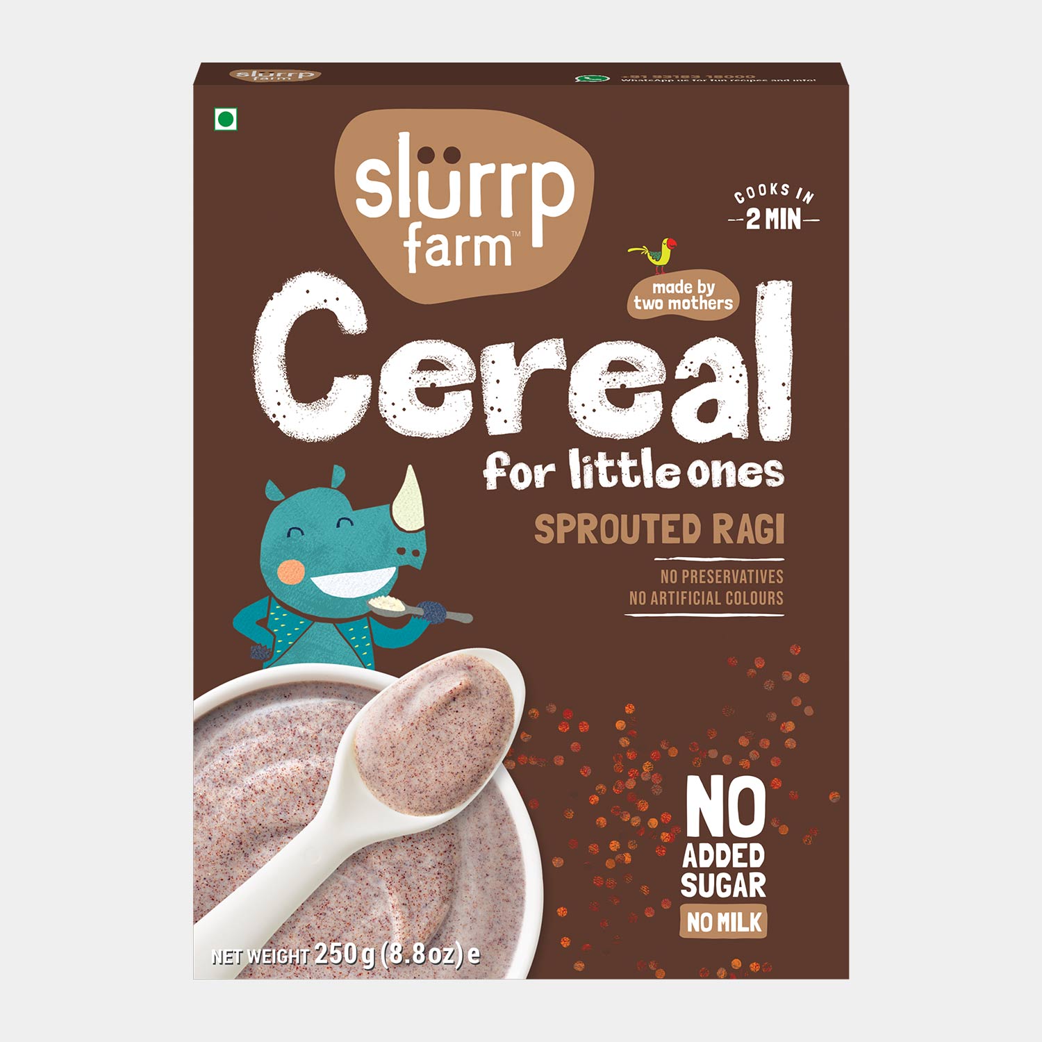 Sprouted Ragi Powder for Little Ones