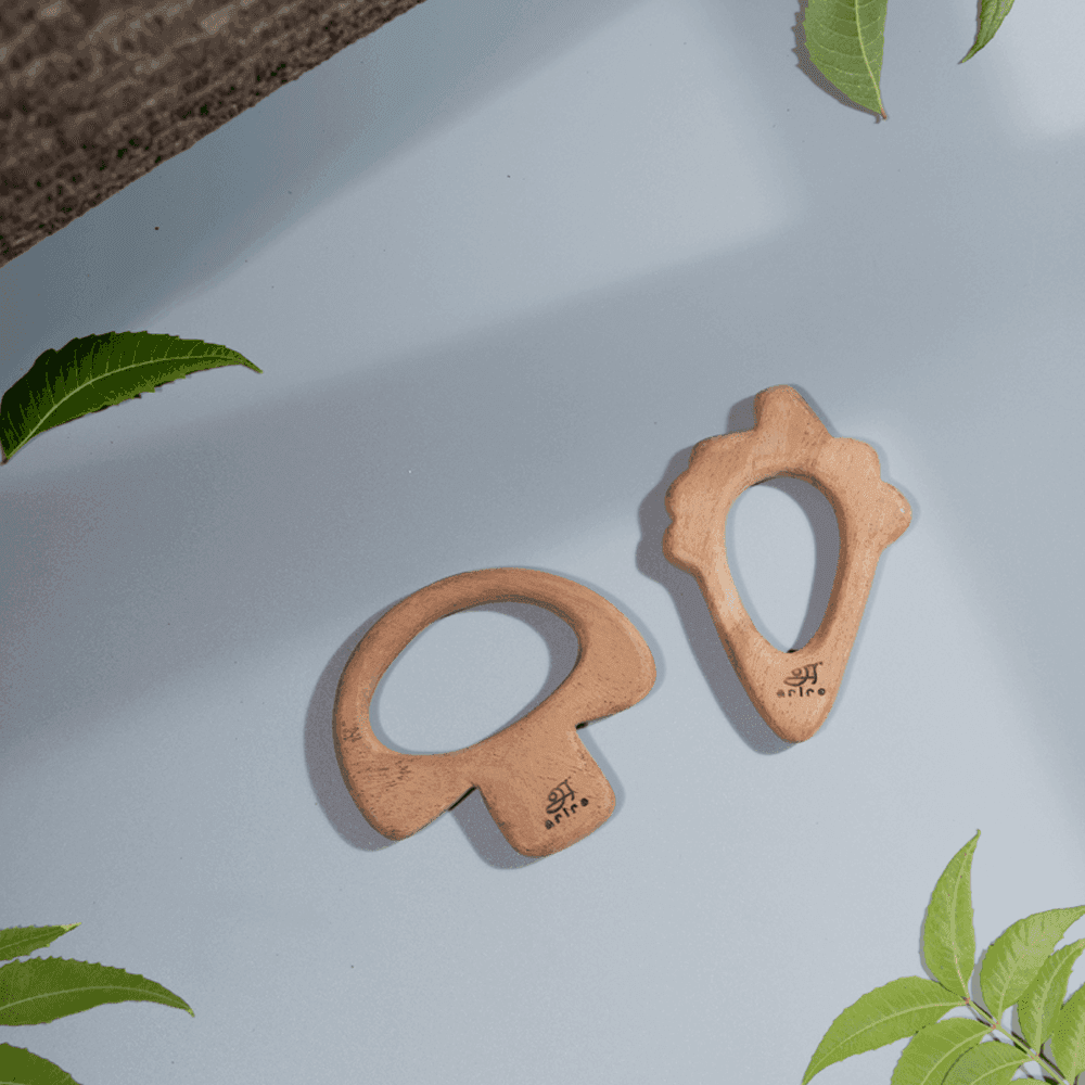 Teethers - Mushroom and Ice-cream cone