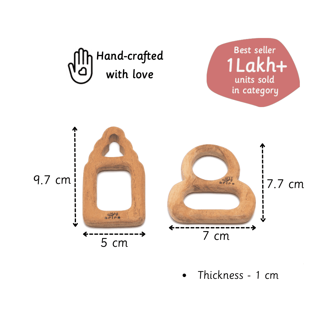 Teethers - Pacifier and Milk bottle