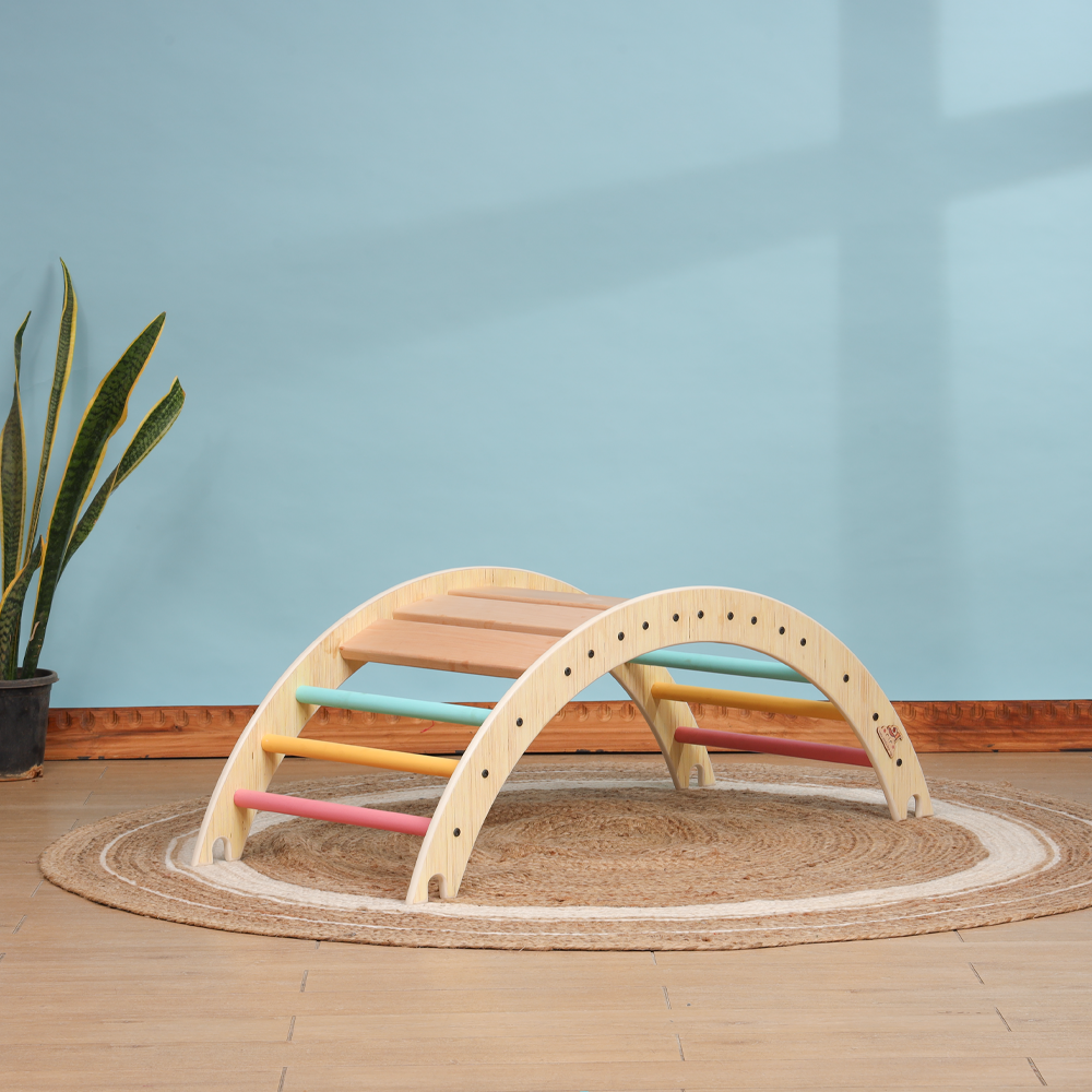 Pikler Arch – The Ultimate Indoor Climbing Toy for Kids in Qatar