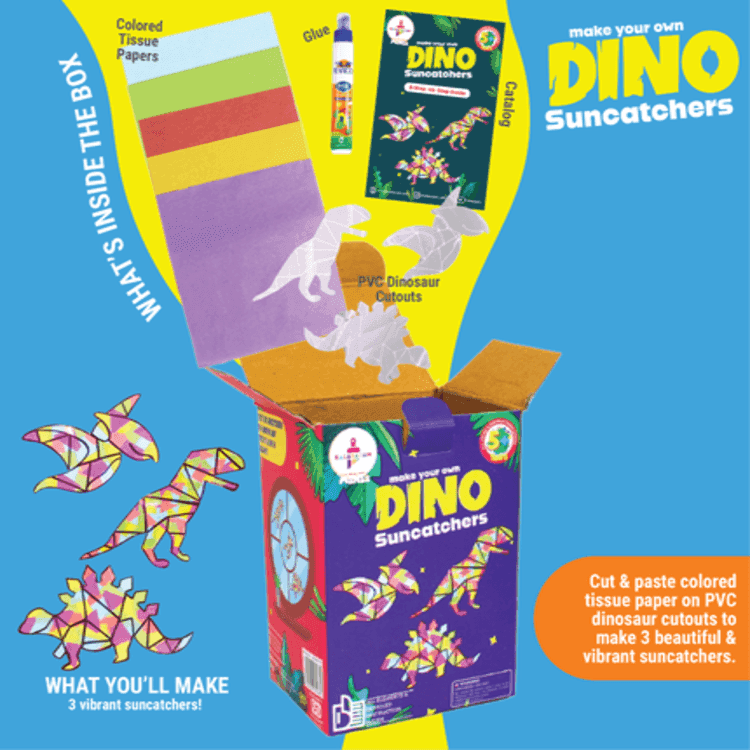 Mini Dino Suncatcher
