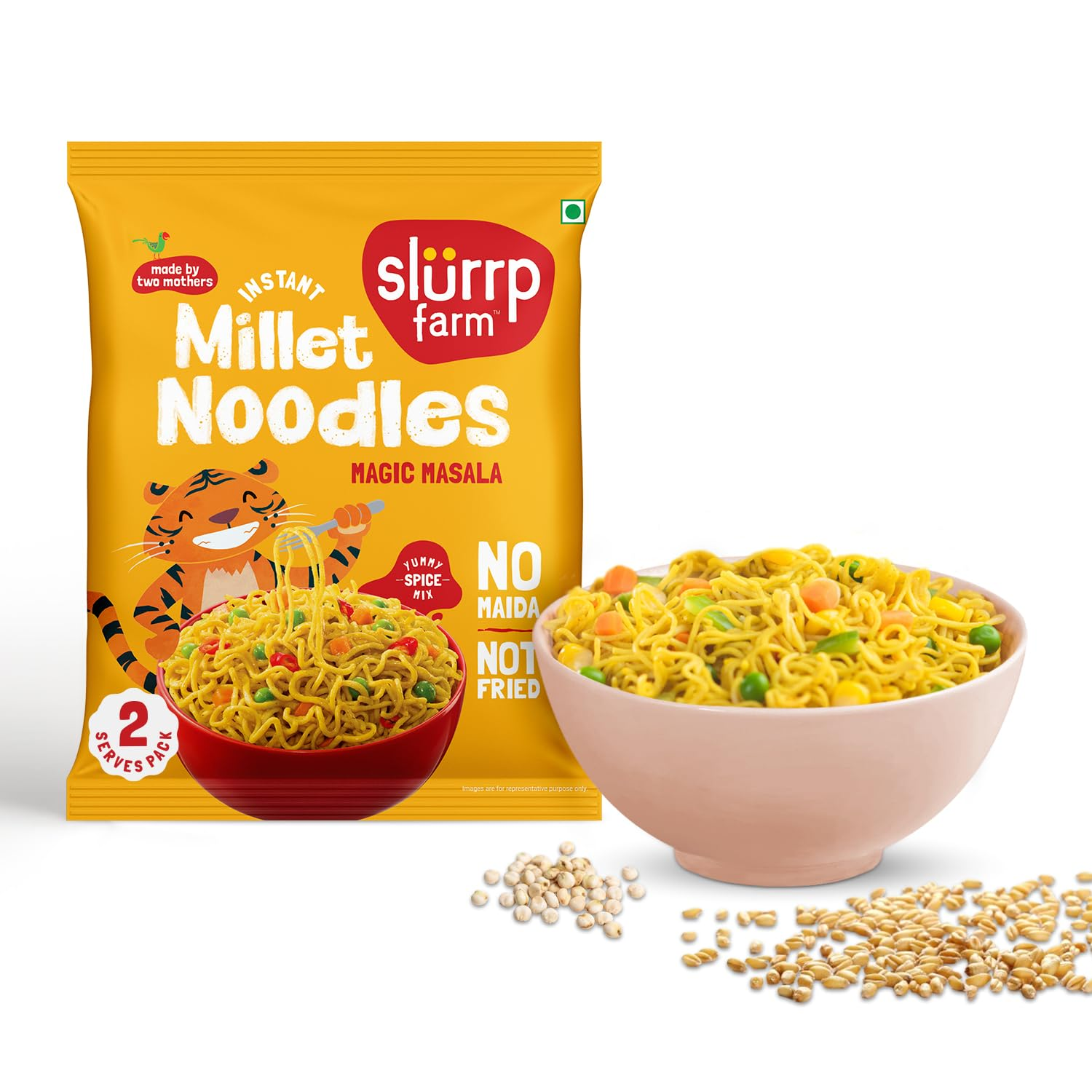 Instant Millet Noodles-Magic Masala Combo Pack