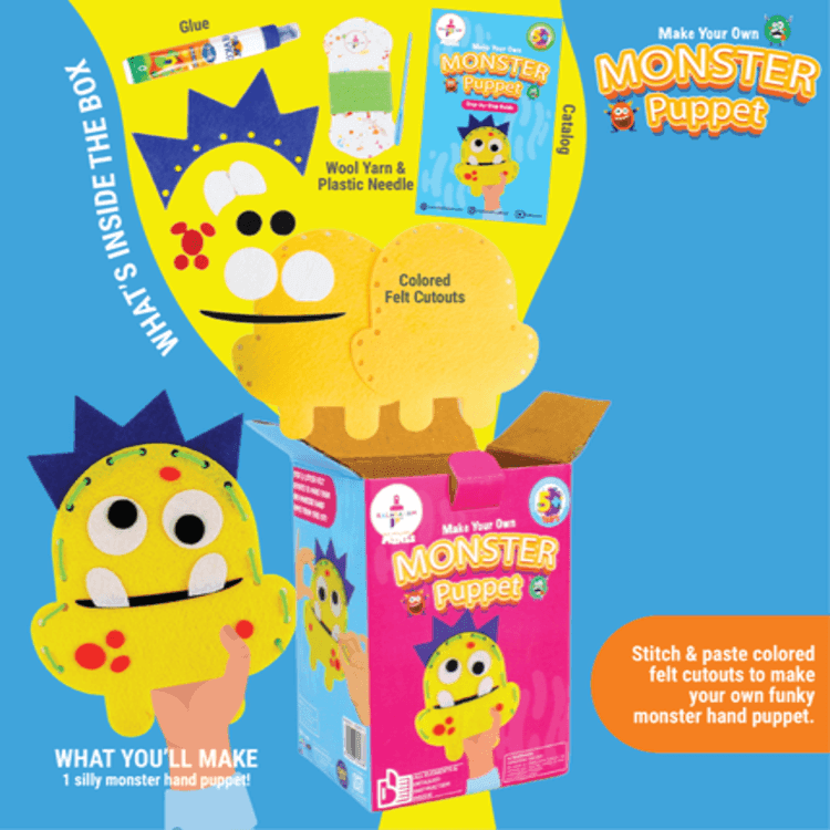 Mini Monster Puppet