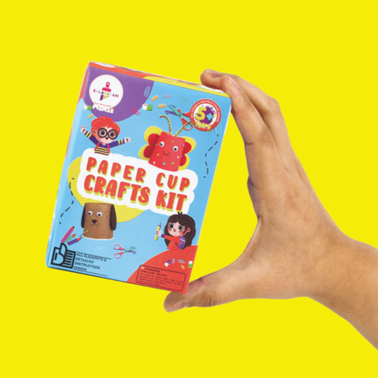 Mini Paper cup craft kit | Kiddo Store, Qatar