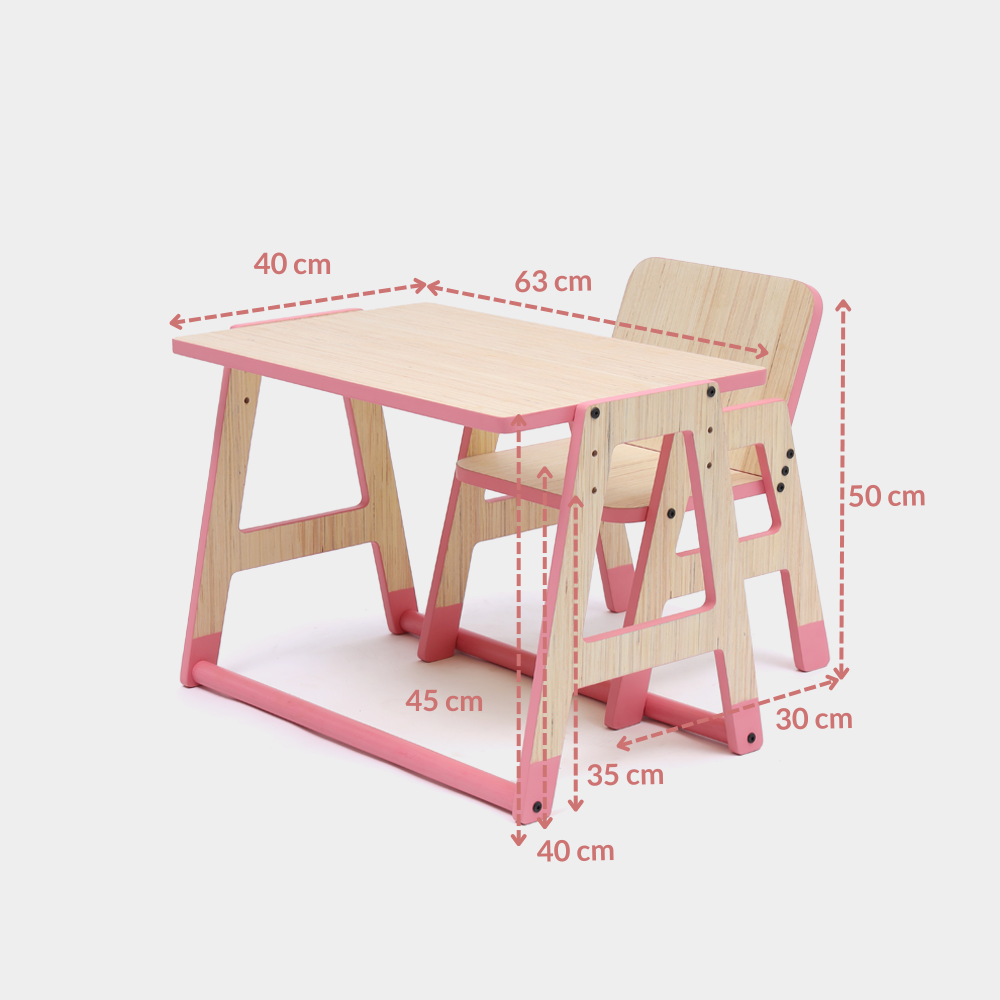 Toddler's Workstation - Pink