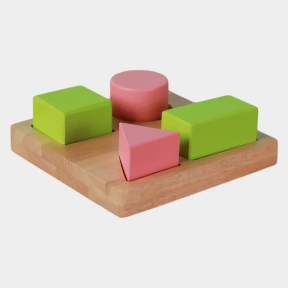 Wooden Puzzle Blocks
